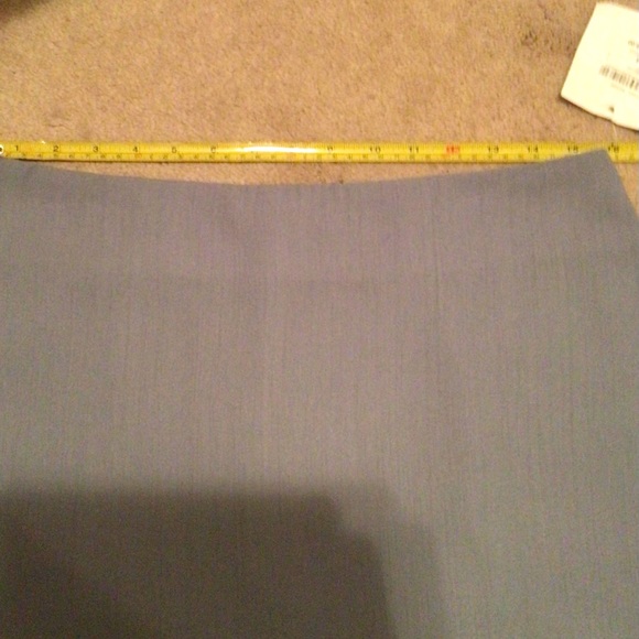 Blue Gray Skirt - Picture 5 of 8